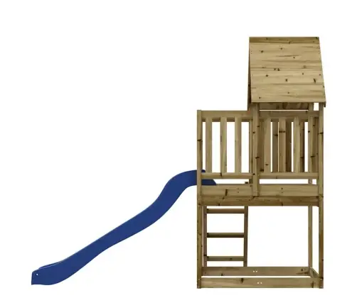 Õue Mänguväljak, Immutatud Männipuit