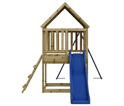 Õue Mänguväljak, Immutatud Männipuit