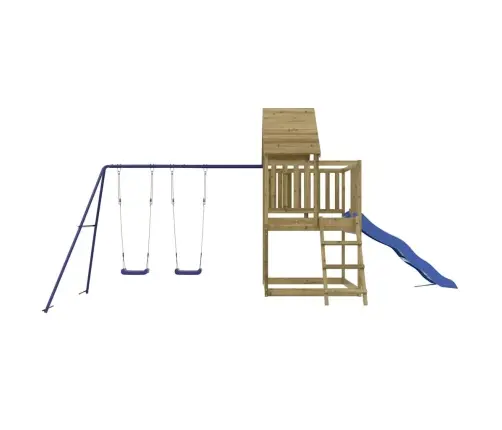 Āra Rotaļu Laukums, Impregnēts Priedes Koks Vidaxl