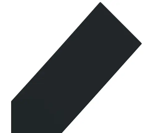 Aiapiirded 3 Tk, Must, 10 M, 10 cm Polüetüleen