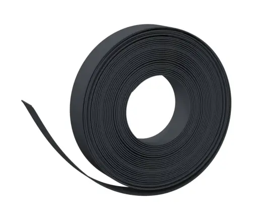 Dārza Apmales, 4 Gab., 10 M, 10 Cm, Polietilēns, Melnas Vidaxl