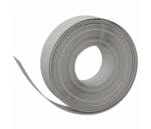 Dārza Apmales, 2 Gab., Pelēkas, 10 M, 15 Cm, Polietilēns Vidaxl