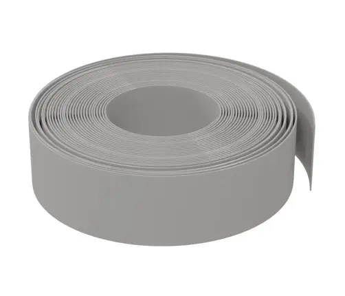 Dārza Apmales, 2 Gab., Pelēkas, 10 M, 15 Cm, Polietilēns Vidaxl