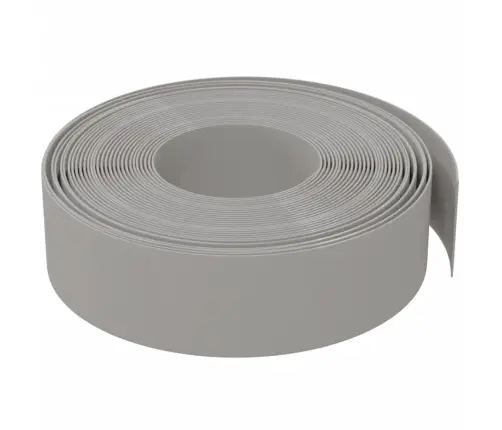 Dārza Apmales, 3 Gab., Pelēkas, 10 M, 15 Cm, Polietilēns Vidaxl
