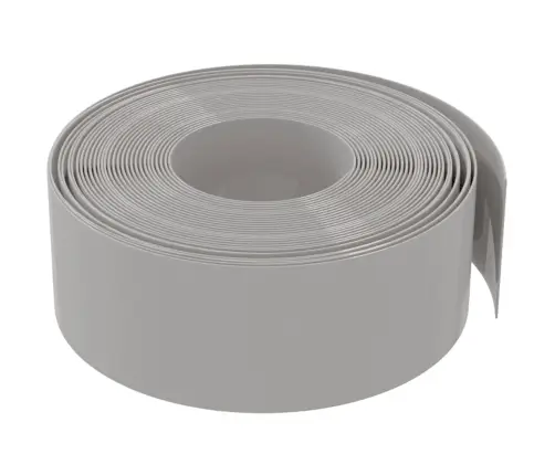 Dārza Apmales, 4 Gab., Pelēkas, 10 M, 20 Cm, Polietilēns Vidaxl