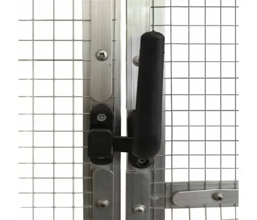 Paukštidė, Sidabrinės Spalvos, 1,79X2X1,85M, Aliuminis