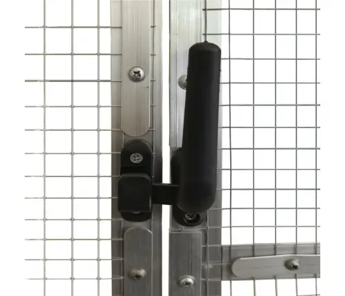 Paukštidė, Sidabrinės Spalvos, 1,79X3X1,85M, Aliuminis