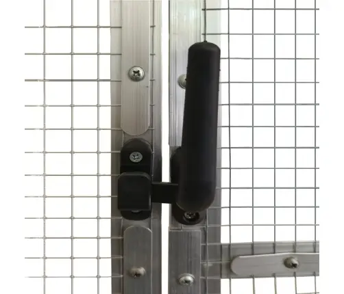 Paukštidė, Sidabrinės Spalvos, 1,79X6X1,85M, Aliuminis