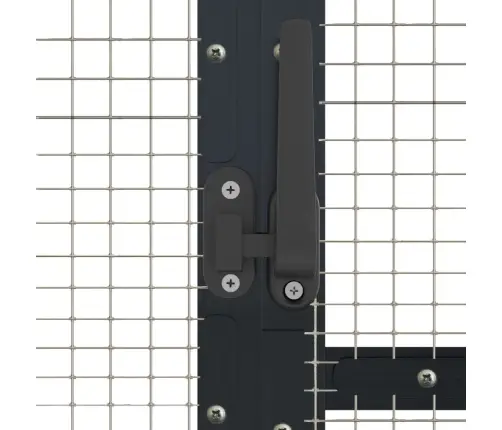 Paukštidė, Antracito Spalvos, 1,79X2X1,85M, Aliuminis