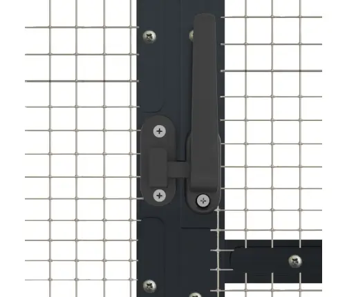 Linnumaja, Antratsiit, 1,79X10X1,85 M Alumiinium