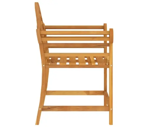 Dārza Krēsls, 88X60X92 Cm, Masīvs Tīkkoks Vidaxl