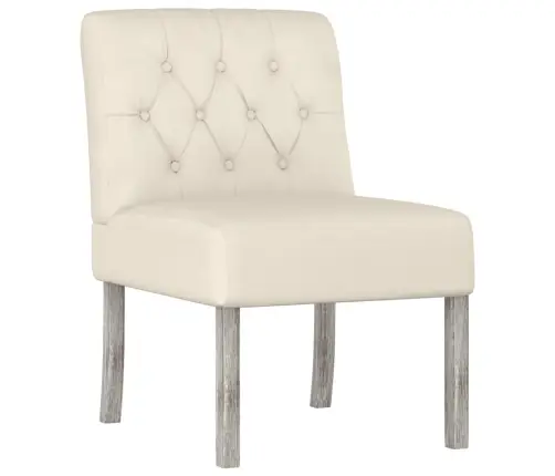 Atpūtas Krēsls, Lina Audums Ar Pogām Vidaxl