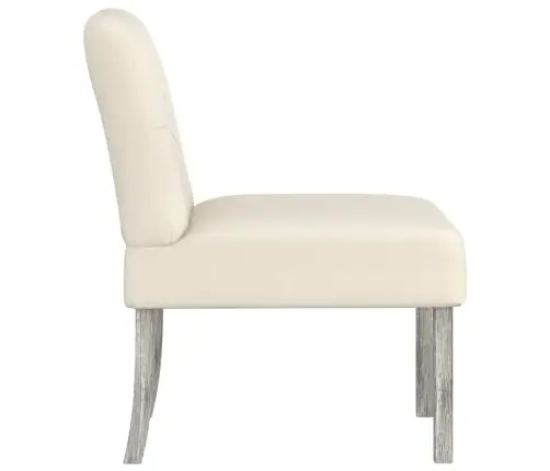 Atpūtas Krēsls, Lina Audums Ar Pogām Vidaxl