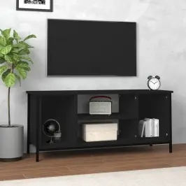 Tv Skapītis, Melns, 102X35X45 Cm, Inženierijas Koks Vidaxl