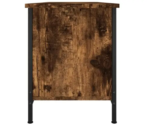 Tv Spintelė Su Durelėmis, Dūminio Ąžuolo, 102X35X45cm Mediena