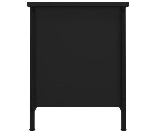 Tv Skapītis Ar Durvīm, 60X35X45 Cm, Inženierijas Koks, Melns Vidaxl