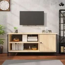 Telerikapp, Sonoma Tamm, 100 X 40 X 45 cm Tehispuit