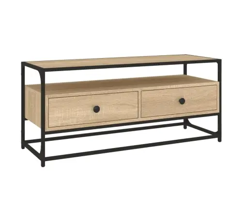 Telerikapp, Sonoma Tamm, 100 X 35 X 45 cm Tehispuit Telerikapp, Sonoma Tamm, 100 X 35 X 45 cm Tehispuit