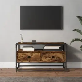 Tv Skapītis, Sonomas Ozolkoka, 80X35X45 Cm, Inženierijas Koks Vidaxl