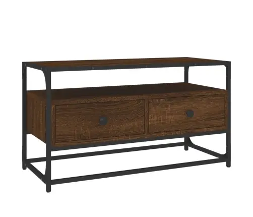 Televizoriaus Spintelė, Ruda Ąžuolo, 80X35X45cm Mediena