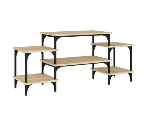 Tv Skapītis, Ozolkoka Krāsa, 117X35X52 Cm, Inženierijas Koks Vidaxl