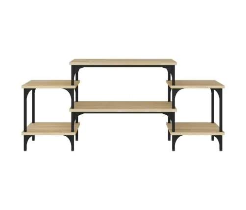 Tv Skapītis, Ozolkoka Krāsa, 117X35X52 Cm, Inženierijas Koks Vidaxl