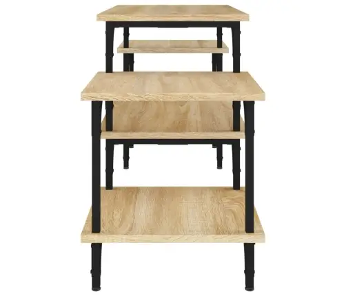 Tv Skapītis, Ozolkoka Krāsa, 117X35X52 Cm, Inženierijas Koks Vidaxl