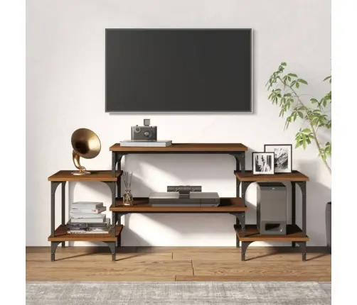 Tv Skapītis, Ozolkoka Krāsa, 117X35X52 Cm, Inženierijas Koks Vidaxl