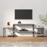 Tv Skapītis, Pelēks, 157X35X52 Cm, Inženierijas Koks Vidaxl