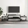 Tv Skapītis, 197X35X52 Cm, Inženierijas Koks, Melns Vidaxl