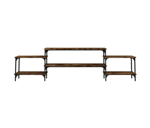 Tv Skapītis, Ozolkoka Krāsa, 197X35X52 Cm, Inženierijas Koks Vidaxl