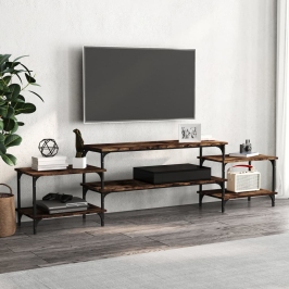 Tv Skapītis, Ozolkoka Krāsa, 197X35X52 Cm, Inženierijas Koks Vidaxl