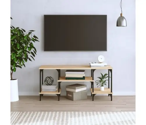 Tv Skapītis, Ozolkoka Krāsa, 102X35X45,5 Cm, Inženierijas Koks Vidaxl