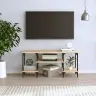 Tv Skapītis, Ozolkoka Krāsa, 102X35X45,5 Cm, Inženierijas Koks Vidaxl