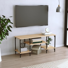 Tv Skapītis, Ozolkoka Krāsa, 102X35X45,5 Cm, Inženierijas Koks Vidaxl