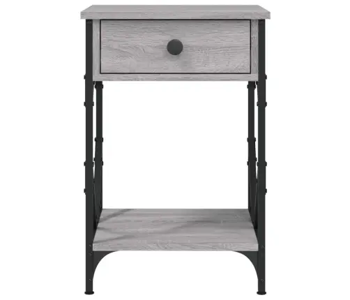 Naktsskapītis, Pelēka Ozolkoka, 40X42X600 Cm, Inženierijas Koks Vidaxl Naktsskapītis, Pelēka Ozolkoka, 40X42X600 Cm, Inženierijas Koks Vidaxl