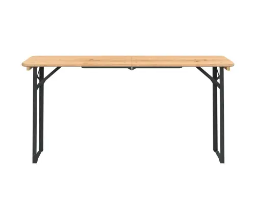 3-Osaline Kokkupandav Õllelaua Komplekt, Nulupuit