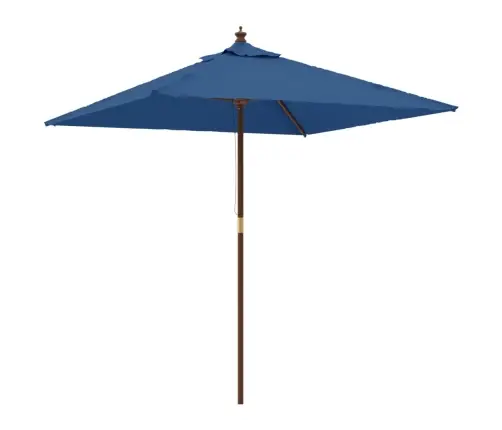 Aia Päikesevari Puidust Postiga, Taevasinine, 198X198X231 Cm