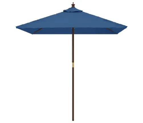 Aia Päikesevari Puidust Postiga, Taevasinine, 198X198X231 Cm