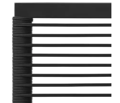 4-Daļīgs Dārza Dīvānu Komplekts, Melns Un Pelēks, Pe Pinums Vidaxl