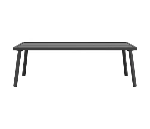 Dārza Kafijas Galdiņš, Antracītpelēks, 110X55X35 Cm, Tērauds Vidaxl