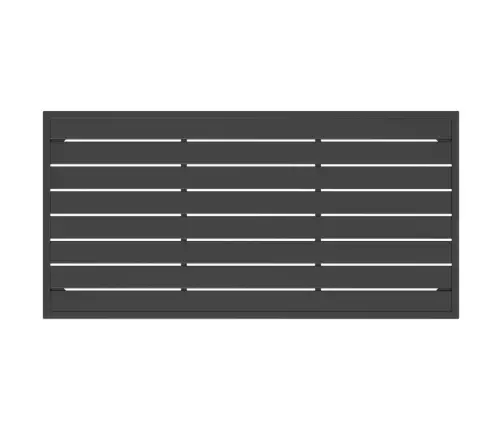 Dārza Kafijas Galdiņš, Antracītpelēks, 110X55X35 Cm, Tērauds Vidaxl