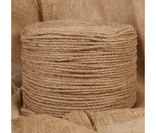 Džutas Virve, 50 M, 4 Mm Vidaxl