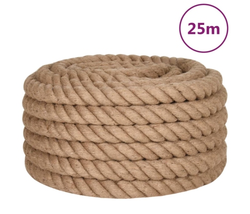 Džutas Virve, 25 M, 36 Mm Vidaxl
