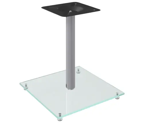 Garsiakalbių Stovai, 2Vnt., Sidabriniai, Grūdintas Stiklas