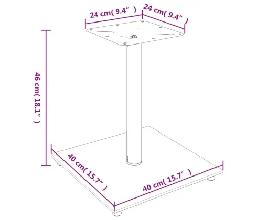 Garsiakalbių Stovai, 2Vnt., Sidabriniai, Grūdintas Stiklas