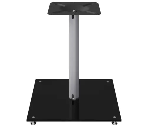 Kõlarialused 2 Tk, Must/Hõbedane, Klaas, 1 Sambaga Disain