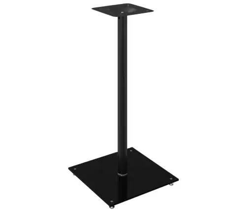 Garsiakalbių Stovai, 2Vnt., Juodi, Grūdintas Stiklas