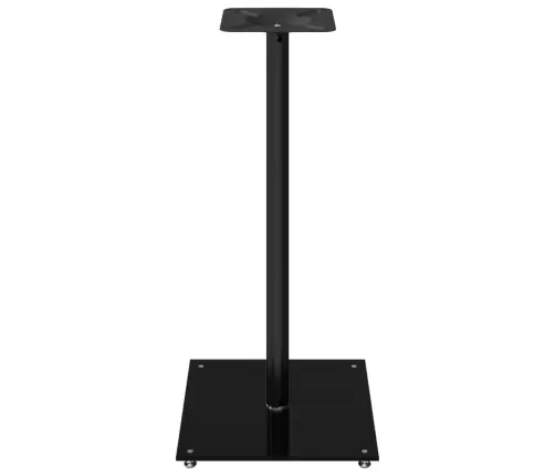 Garsiakalbių Stovai, 2Vnt., Juodi, Grūdintas Stiklas