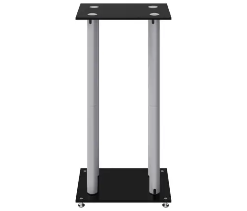 Skaļruņu Statīvi, 2 Gab., Rūdīts Stikls, 4 Balsti Vidaxl